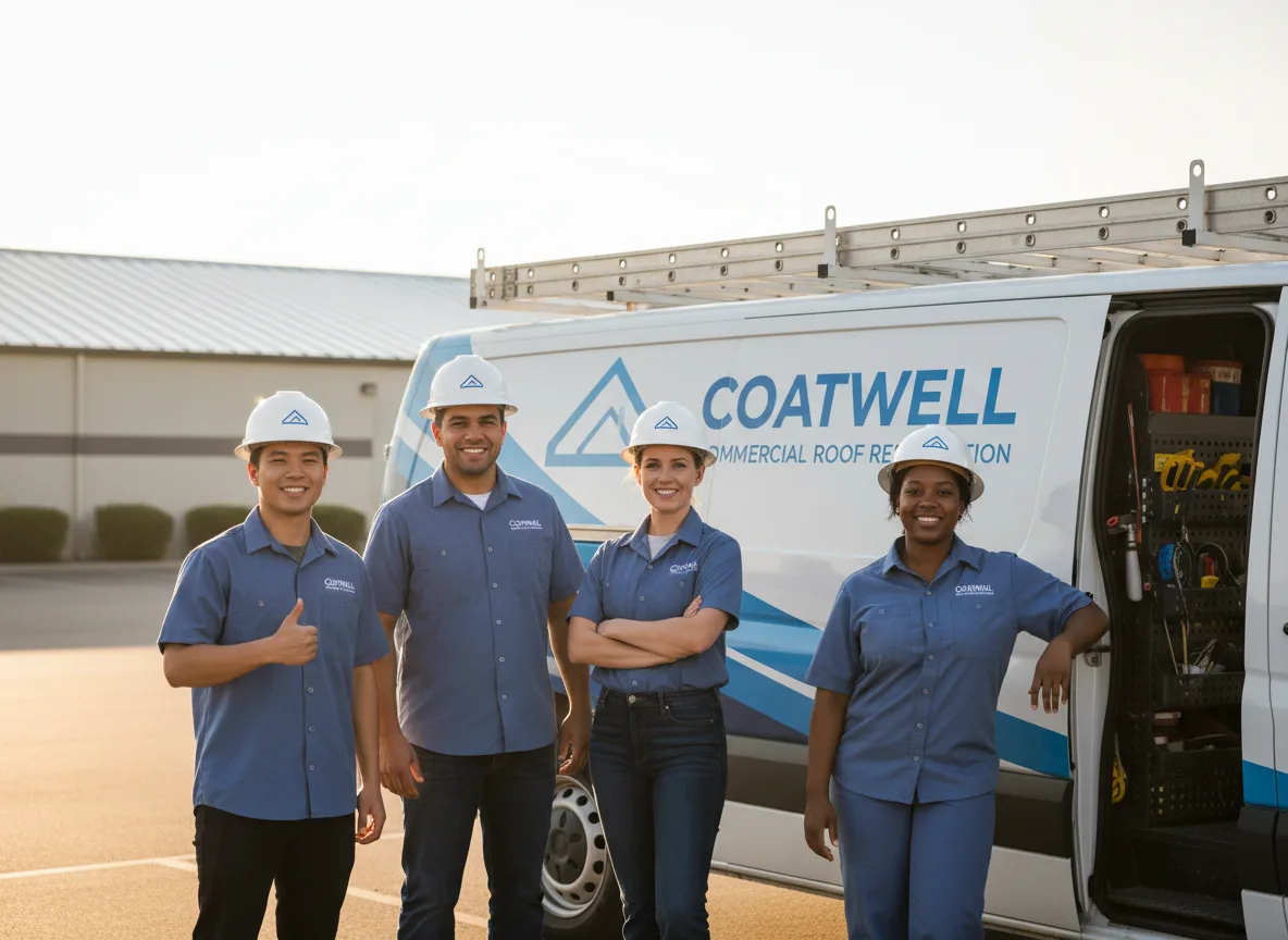 Commercial roof coating company in Harrells, NC